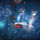 A screenshot of Diablo Immortal shows a huge group of ghostly monsters attacking a single warrior.